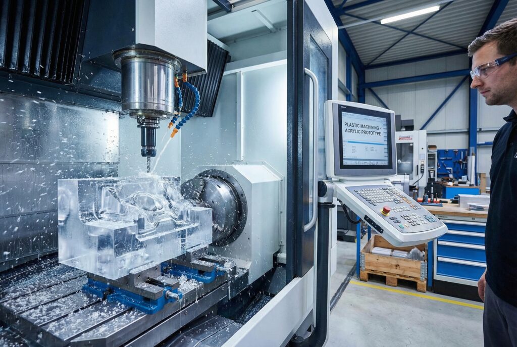 obrada tehničke plastike – distanceri i vođice